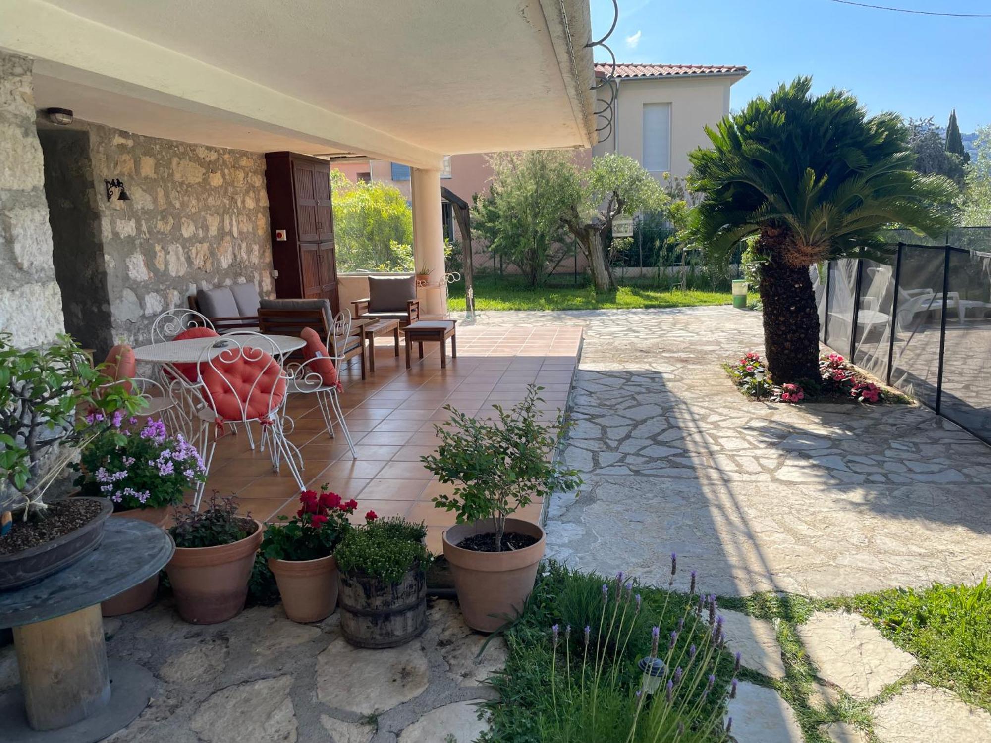 קארוס Bas De Villa Avec Acces Piscine Pres De Nice Cannes Monaco מראה חיצוני תמונה
